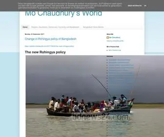 Mochaudhury.com(Mo Chaudhury's World) Screenshot