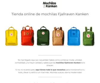 Mochilaskanken.com(Mochilas Kanken) Screenshot