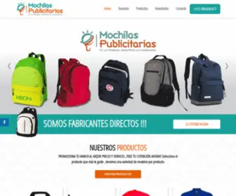 Mochilaspublicitarias.pe(Mochilaspublicitarias) Screenshot