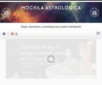 Mochilastrologica.com(Mochila Astrológica) Screenshot