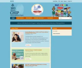 Mochip.org(Aiding in the Identification and Recovery of Missing Children) Screenshot