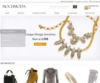 Mochmoda.com(High Quality and Deluxe Silk Products) Screenshot