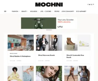 Mochni.com(Sustainable Publication For Eco Brands And Conscious People) Screenshot