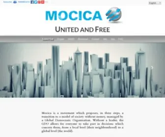 Mocica.org(Un monde sans argent) Screenshot