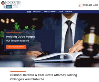 Mockaitislaw.com(Mockaitis Law Group LLC) Screenshot