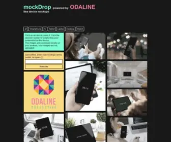 Mockdrop.io(Mockup) Screenshot