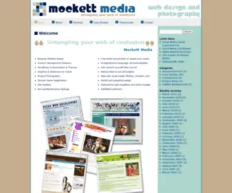 Mockettmedia.co.uk(Mockett Media Web Design & Photography) Screenshot