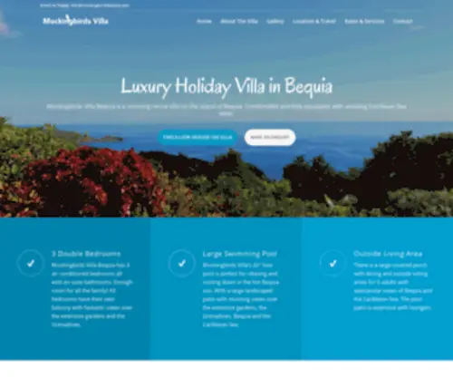 Mockingbirdsbequia.com(Mockingbirds Villa) Screenshot
