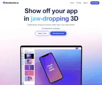 Mockrocket.io(MockRocket) Screenshot