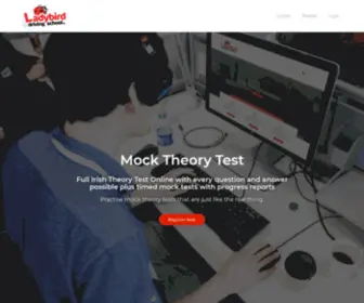 Mocktheorytest.ie(Mock Theory Test Ireland) Screenshot