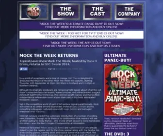 Mocktheweek.tv(Mock The Week) Screenshot