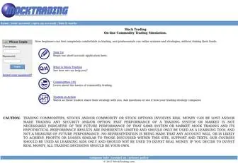 Mocktrading.com(Mock Trading) Screenshot