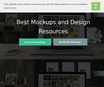 MockupWorld.store(Discover Great Mockups and Freebie Design Samples) Screenshot