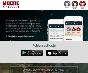 Mocneslowo.pl(Aplikacja „Mocne Słowo”) Screenshot