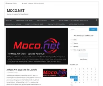 Moco.net(Sharing my passion for Video Games) Screenshot