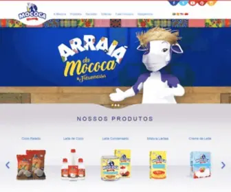 Mococa.com.br(Produtos Alimentícios) Screenshot