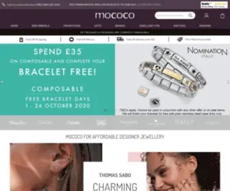 Mococo.co.uk(Mococo Designer Jewellery) Screenshot