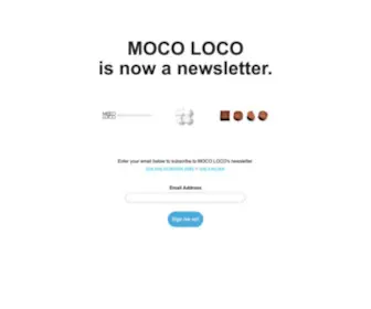 Mocoloco.com(MOCO LOCO) Screenshot