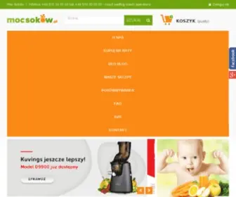 Mocsokow.pl(Wyciskarki do owoców i warzyw) Screenshot
