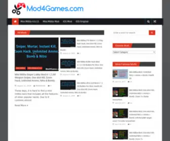Mod4Games.com(Game Mods) Screenshot
