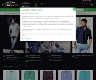 Moda-Italia.co.uk(Moda Italia) Screenshot