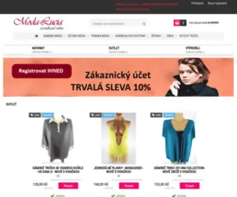 Moda-Lucia.com(Second hand online MODA LUCIA) Screenshot