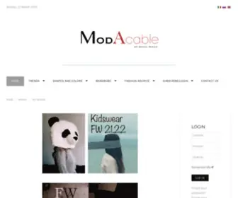 Modacable.com(Fashion Trends Forecast 2024/2025/ModaCable) Screenshot