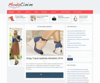 Modacinim.com(Moda) Screenshot