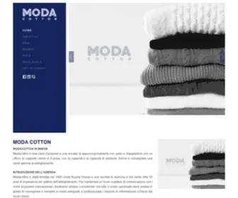 Modacotton.com(Moda cotton) Screenshot