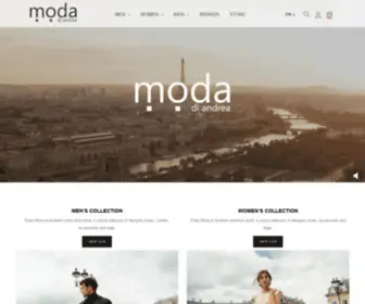 Modadiandrea.com(Moda di Andrea) Screenshot