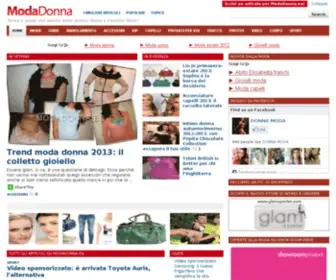 Modadonna.eu(Moda Donna) Screenshot