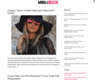 Modaebeleza.org(Moda & Beleza) Screenshot