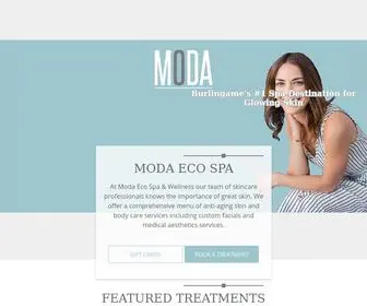 Modaecospa.com(Moda Eco Spa) Screenshot