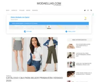 Modaellas.com(Moda femenina) Screenshot