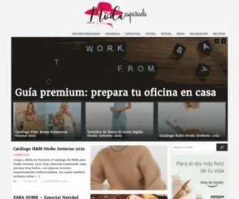 Modaenpasarela.com(Moda en Pasarela) Screenshot