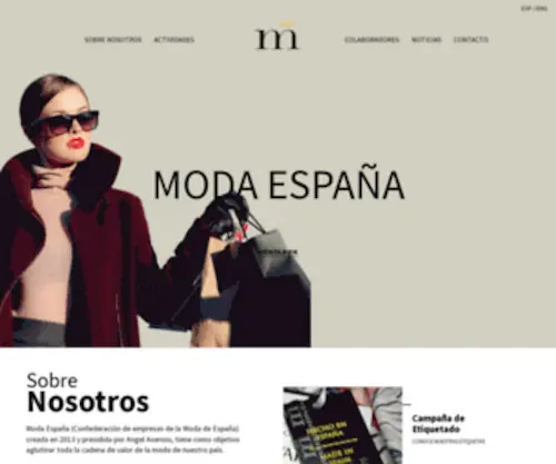 Modaespana.org(ModaEspaña.org) Screenshot