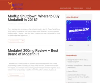 Modafiniladvisor.com(Modafinil Advisor) Screenshot