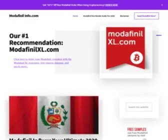 Modafinilinfo.com(Modafinilinfo) Screenshot