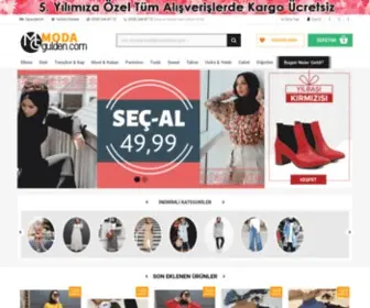 Modagulden.com(Tesettür) Screenshot