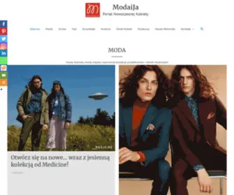 Modaija.pl(Portal Nowoczesnej Kobiety) Screenshot
