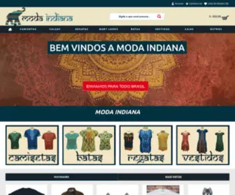 Modaindiana.com(Moda Indiana) Screenshot