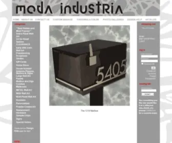 Modaindustria.com(The Moda Industria Design Store) Screenshot