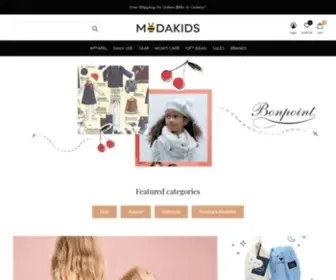 Modakidsshop.com(MODA KIDS) Screenshot