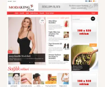 Modaking.com(Moda King) Screenshot