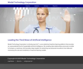 Modal.net(Modal Technology Corporation) Screenshot