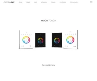 Modalight.com(MODA Light) Screenshot