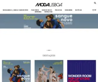 Modalisboa.pt(Semana oficial da moda portuguesa) Screenshot