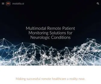 Modality.ai(modality) Screenshot