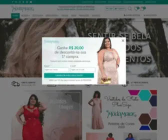 Modamaior.com.br(Moda Festa Plus Size) Screenshot