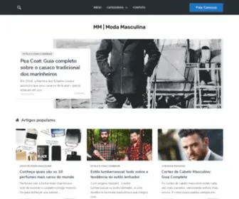 Modamasculina.blog(Moda Masculina) Screenshot